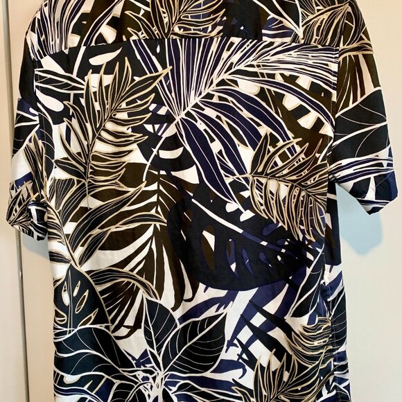 REISS CUBAN COLLAR, CAMP SHIRT - Picture 2 of 6